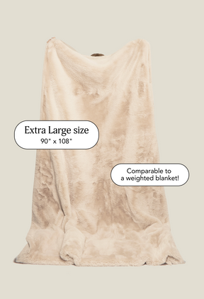 Beige Bear / Extra Large 90" x 108"