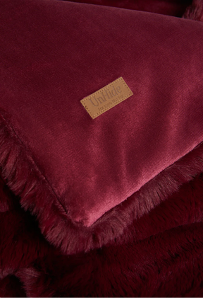 Burgundy Beau / Large 60" x 80"