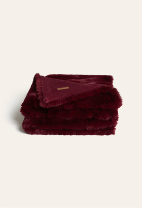 Burgundy Beau / Large 60" x 80"