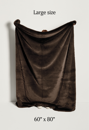 Chocolate Hare / Large 60" x 80"