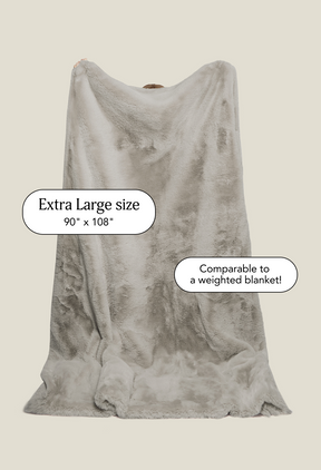 Greige Goose / Extra Large 90" x 108"