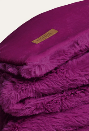 Magenta Minky / Large 60" x 80"
