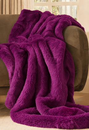 Magenta Minky / Large 60" x 80"