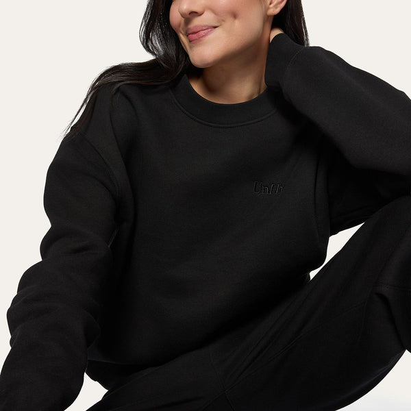 UnHide - Lounge Sweatshirt - Discreet Sewn Logo