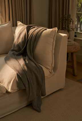 Alpaca Knit Blanket