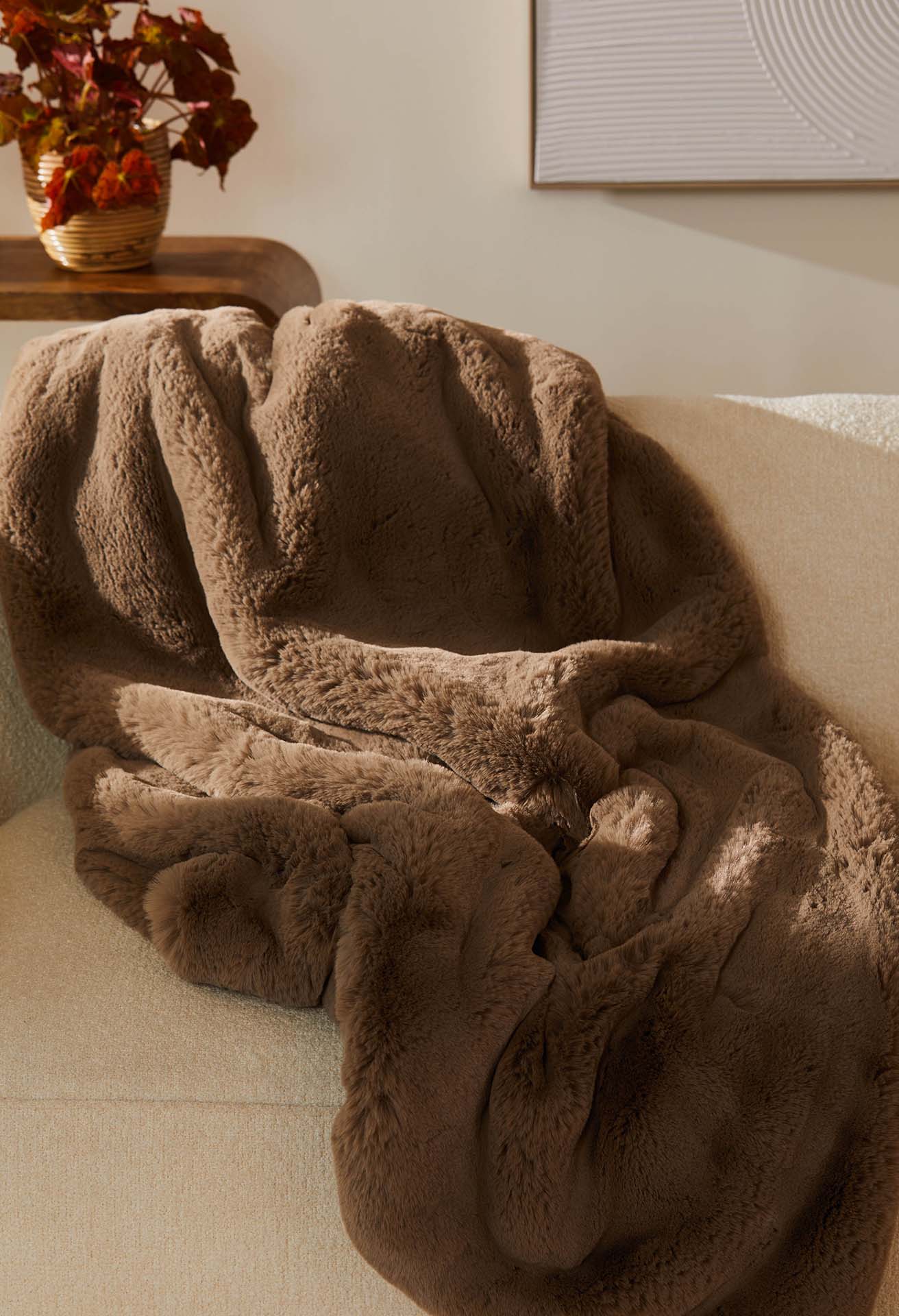 Marshmallow Blanket - Chocolate Hare